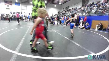 43 lbs Consi Of 8 #2 - Elijah Curtis, Little Axe Takedown Club vs Brantley Lynn, Lexington Wrestling Club
