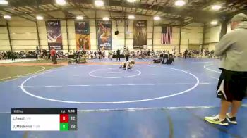 160 lbs Rr Rnd 2 - Chase Leech, The Fort Hammers vs Jayden Medeiros, Florida PAL Tropics