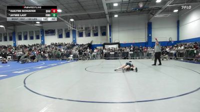 138 lbs Quarterfinal - Kailynn Schuster, Quabbin vs Jaymie Last, Framingham