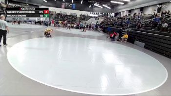 125 lbs Cons. Round 2 - Andrew Fuerstenberg, Ottawa University vs Malicha Brown, Northeastern Oklahoma