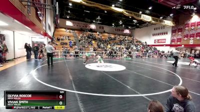 125 lbs Cons. Round 3 - Olyvia Roscoe, Kelly Walsh vs Vivian Smith, Kelly Walsh