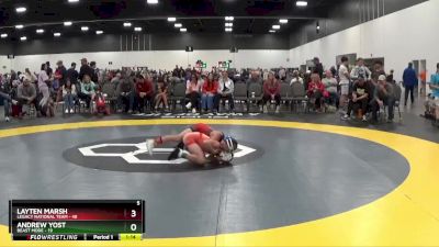 65 lbs Quarterfinals (8 Team) - Layten Marsh, Legacy National Team vs Andrew Yost, Beast Mode