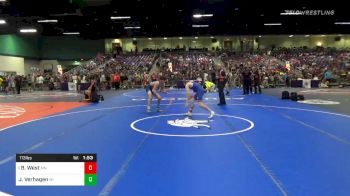 Match - Blake West, Mn vs Jaden Verhagen, Wi