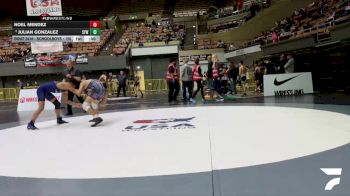 Schoolboys - 126 lbs Cons. Round 5 - Julian Gonzalez, Shafter Youth Wrestling vs Noel Mendez