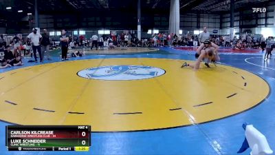 175 lbs Round 2 (3 Team) - Carlson Kilcrease, DARKHORSE WRESTLING CLUB vs Luke Schneider, CLINIC WRESTLING