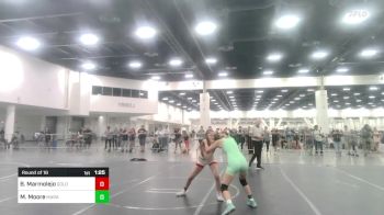 109 lbs Round Of 16 - Bianca Marmolejo, Gold Rush Wr Acd vs Malina Moore, Marana WC
