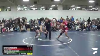 116 lbs Cons. Semi - Steven Roblero, No Mercy BTSD vs Teddy MacGregor, Chippewa Hills Youth