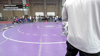 120 lbs Champ. Round 2 - Kenneth Nichols, Klein vs Cooper Mcarthur, Buford