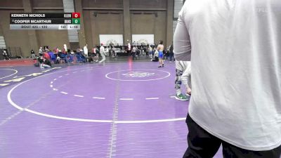 120 lbs Champ. Round 2 - Kenneth Nichols, Klein vs Cooper Mcarthur, Buford