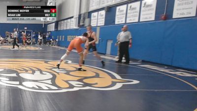 141 lbs Round Of 16 - Dominic Moyer, Coast Guard vs Noah Lim, Wesleyan