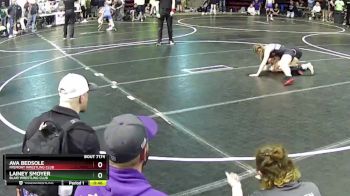 107 lbs Cons. Round 2 - Ava Bedsole, Fremont Wrestling Club vs Lainey Smoyer, Blair Wrestling Club