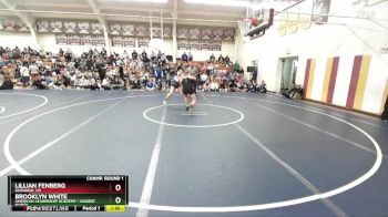 132 lbs Champ. Round 1 - Lillian Fenberg, Durango, CO vs Brooklyn White, American Leadership Academy - Gilbert North