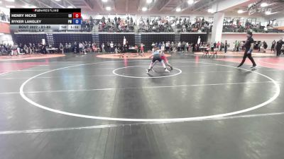 81-89 lbs Champ. Round 1 - Henry Hicks, Greater Heights vs Ryker Langley, Powerhouse Wrestling