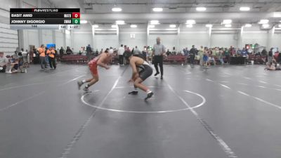 144 lbs Round 6 (10 Team) - Basit Amid, Mat Assassins Black vs Johnny Digorgio, Savage WA Black