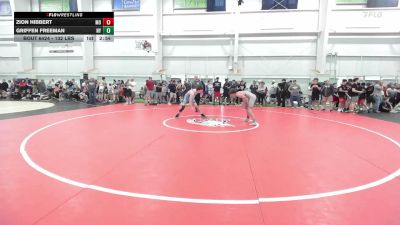 132 lbs 5th Place - Zion Hibbert, MO vs Griffen Freeman, NY