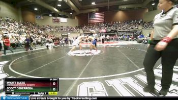 2A 285 lbs Semifinal - Scoot DeHerrera, Millard vs Wyatt Bless, American Leadership Academy