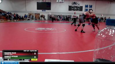 Elite 285 lbs Cons. Semi - Darius Mynar, Wartburg vs Maximo Ruiz, Stevens Tech