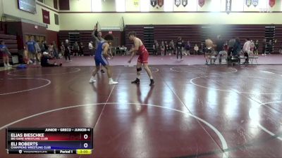 Junior-4 lbs Round 2 - Elias Bieschke, Big Game Wrestling Club vs Eli Roberts, Champions Wrestling Club