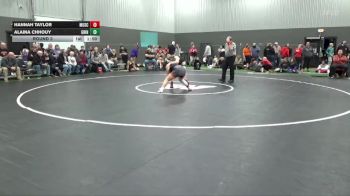 JV-41 lbs Round 3 - Alaina Chhouy, Grinnell vs Hannah Taylor, Muscatine