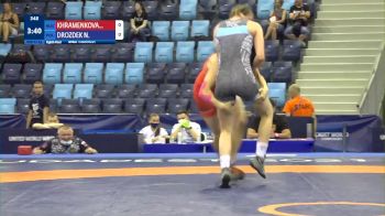 53 kg 1/8 Final - Natalia Khramenkova, Russia vs Nikola Oliwia Drozdek, Poland