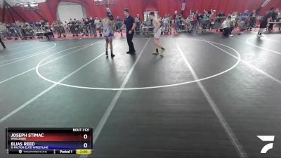 149 lbs Quarterfinal - Joseph Stimac, Wisconsin vs Elias Reed, X-Factor Elite Wrestling