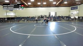 174 lbs Cons. Round 3 - Andrey Smushko, UCLA vs Daniel Hernandez, Menlo NCWA