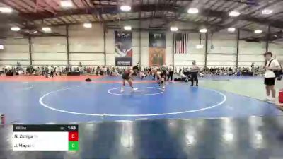 160 lbs Round Of 64 - Noah Zuniga, CA vs Juan Moya, PA