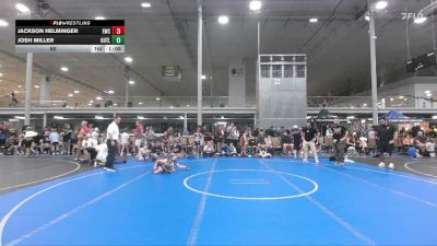 60 lbs Round 5 (6 Team) - Josh Miller, Outlaws K-6 vs Jackson Helminger, Empire WC