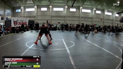 210 lbs Round 3 (10 Team) - Aaron Derr, DWA vs Brody Nickerson, Rambler WC