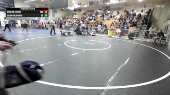 165 lbs Champ. Round 2 - Seth Blevins, South Torrance vs Chase Long, Pacifica (Garden Grove)
