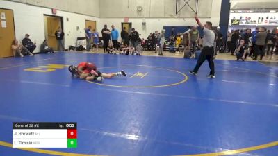 74 lbs Consi Of 32 #2 - Jacob Horwatt, All American WC vs Lewis Flossie, Neighborhood WC