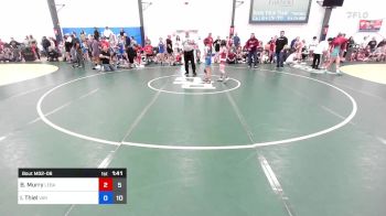 32 kg Rr Rnd 1 - Brooklyn Murry, Lebanon Die Hard Wrestling vs Isabella Thiel, Virginia Red