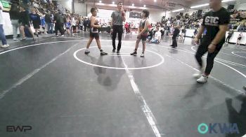 110-113 lbs Consolation - Neal Fansler, Verdigris Youth Wrestling vs Kenan Berry, Grove Takedown Club