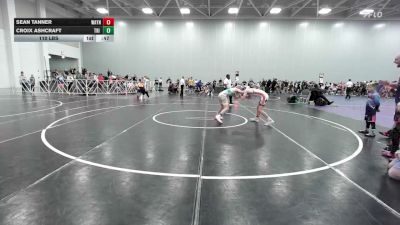 110 lbs Rr Rnd 1 - Sean Tanner, Wayne Danger - EL vs Croix Ashcraft, Tri State Hammers - EL