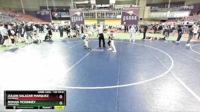 119-119 B Round 3 - Julian Salazar Marquez, Colorado vs Roman Mckinney, Minnesota