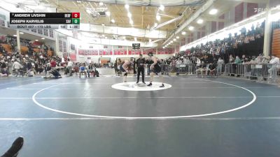 175 lbs 7th Place - Andrew Livshin, Bedford/AB vs Joseph Karvelis, Xaverian
