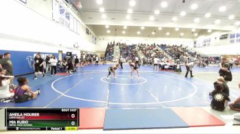 115 lbs Semifinal - Mia Rubio, Royal High School vs Ameila Mourer, Capo Valley