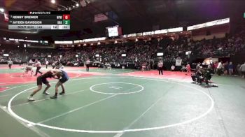 140 lbs Champ. Round 1 - Jayden Davidson, Unattached vs Kenny Brewer, WPW1