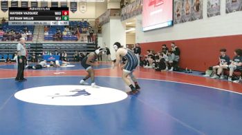 175 lbs Round 4: Semis & 3rd Wb - Zo`Rian Willis, West Laurens vs Hayden Vazquez, White County