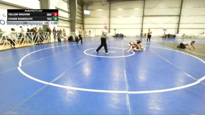 120 lbs Round 5 (3pm Friday) - Chase Randolph, PA USA vs Tallon Weaver, Michigan S.W.A.T.