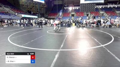 150 lbs Rnd Of 16 - Garrett Reece, CO vs Bas Diaz, IA