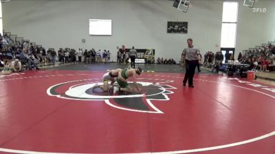 132 lbs Quarterfinal - George Reimer, Central/Ed-Co vs Jack Kluesner, Beckman Catholic