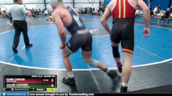 Silver 165 lbs Cons. Round 4 - Gabe Carver, Iowa State vs Caleb Lochner, Minnesota State Mankato