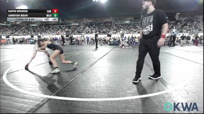 67 lbs Consi Of 8 #2 - Kapri Bruens, Carl Albert vs Anniyah Bear, Mojo Grappling Academy