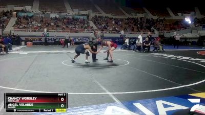 D4-157 lbs Quarterfinal - Angel Velarde, Parker vs Chancy Worsley, Mogollon