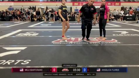 Mila Martorano vs Angelica Flores 2024 ADCC Austin Open