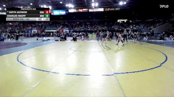 135 lbs Champ. Round 2 - Jadyn Jackson, Kuna vs Charlee Knapp, Middleton