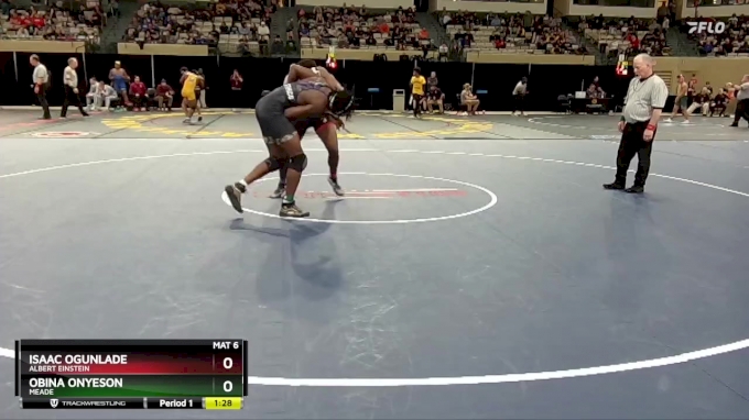 190-4A/3A Quarterfinal - Isaac Ogunlade, Albert Einstein vs Obina ...