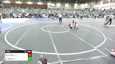 70 lbs Consi Of 4 - Wyatt Jordan, Ravage WC vs Kypton Maynez, Fallon Outlaws WC