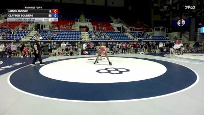 157 lbs Cons. Rd Of 64 - Jaiden Moore, AL vs Clayton Solberg, MN